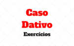 Caso Dativo Exercícios com respostas