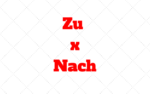 Quando usar “nach”, “zu” e qual a diferença