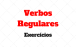 Verbos Regulares Exercícios